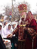 Святейший Патриарх Алексий направил поздравление архиепископу Владимирскому Евлогию с 70-летием со дня рождения